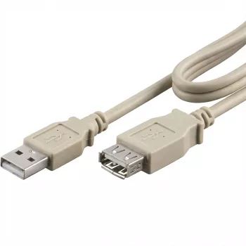 Cabo USB ROLINE - USB (macho) para USB (macho) - USB 2.0