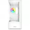 Caixa para PC Sharkoon AK6 RGB, ATX, branco