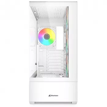 Caixa para PC Sharkoon AK6 RGB, ATX, branco