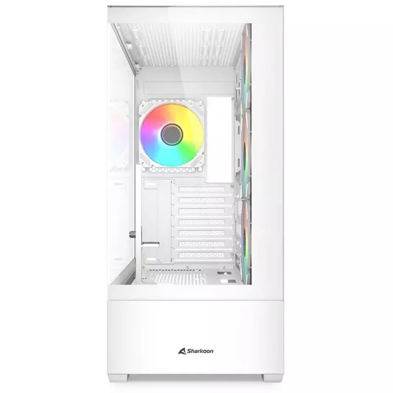 Caixa para PC Sharkoon AK6 RGB, ATX, branco