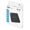 SILICON POWER PC60 - SSD - 1TB - externo (portátil) - USB 3,2 Gen 2 - AES de 256 bits - preto (SP010TBPSDPC60CK)