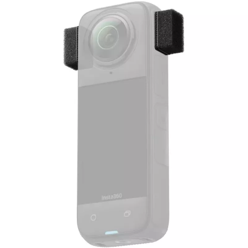 Proteção contra vento para microfone de câmara Insta360 CINSBBMR preto 6x proteção contra vento para microfone