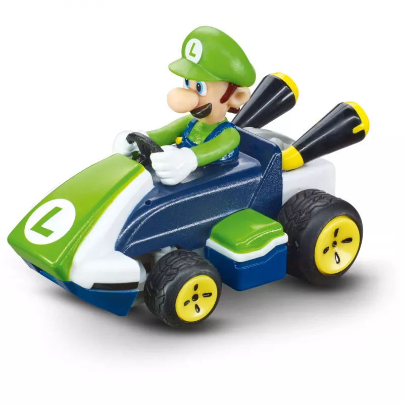 CARRERA RC Corrida de mesa Mario Set 370430015 – RC de mesa Mario & Luigi 2,4 GHz