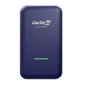 Adaptador sem fios Carlinkit CPC200-CP2A para Apple CarPlay e Android Auto, Wi‑Fi 5150–5250/5725–5850 MHz, Bluetooth 5.2, USB-C