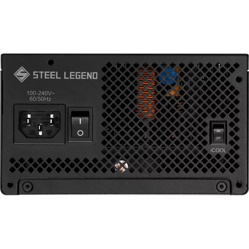 Fonte de alimentação ASRock STEEL LEGEND 750W 80 Plus Gold