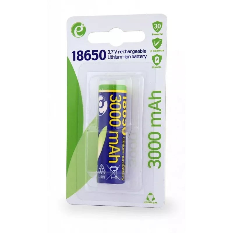 Bateria GEMBIRD Li-Ion Tipo 18650 10C 3000mAh