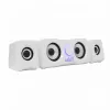 Sistema de altifalantes White Shark GSP-968 Mood RGB Gaming 2.2 Branco