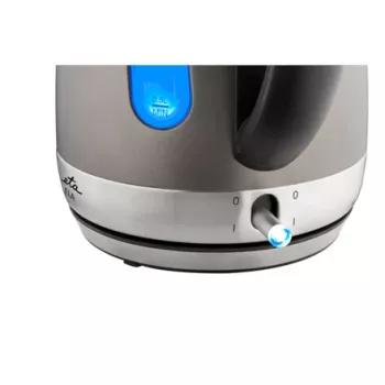 ETA | Chaleira | ELA ETA859890040 | Standard | 2100 W | 1,7 L | Aço inoxidável | Base rotativa 360° | Cinzento