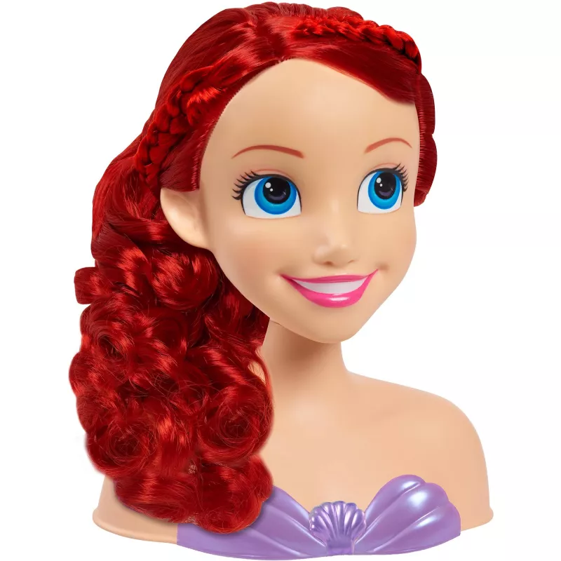 Disney Princess - Ariel Styling Head, Cabeça de maquilhagem e penteado