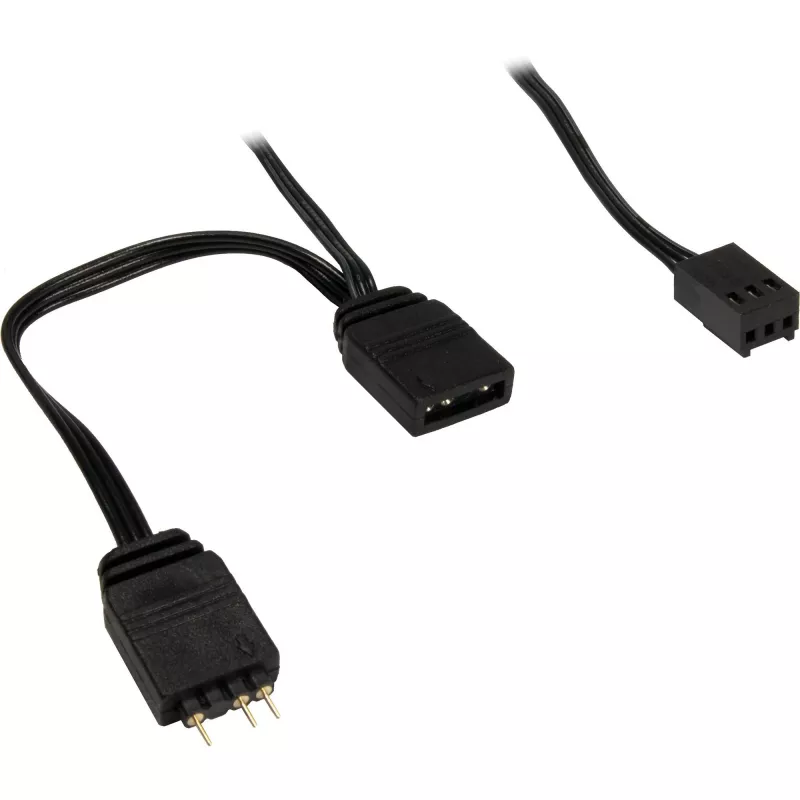 Refrigeração líquida tudo-em-um INTER-TECH LC-360 RGB — ventoinha de 12 cm, rolamento hidráulico, preto