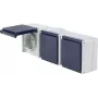 as - Schwabe 62464 Tomada de superfície IP54 cinzento (62464)