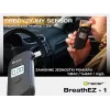 Alcoolímetro de semicondutor Tracer BreathEZ-1, preto