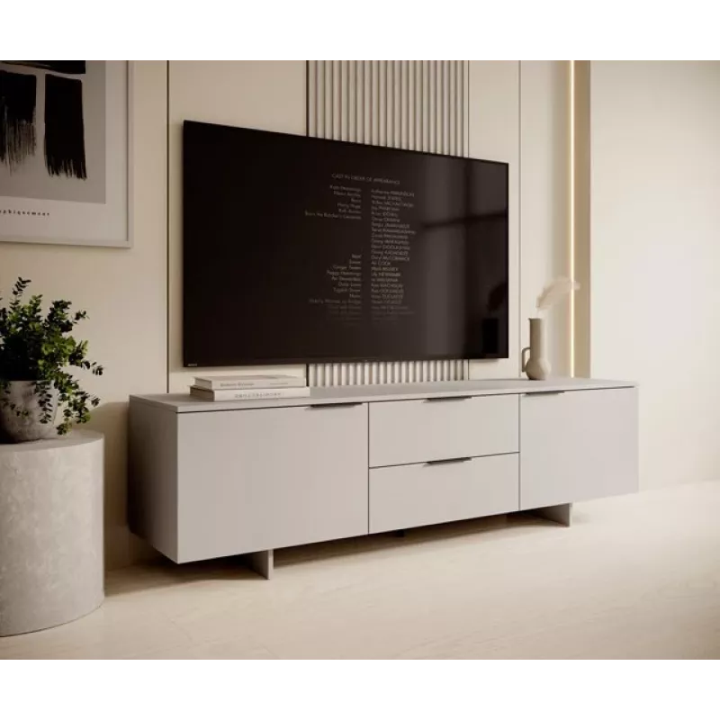 Móvel RTV Cama 2D2S ALMA 180x41.5xH55 caxemira
