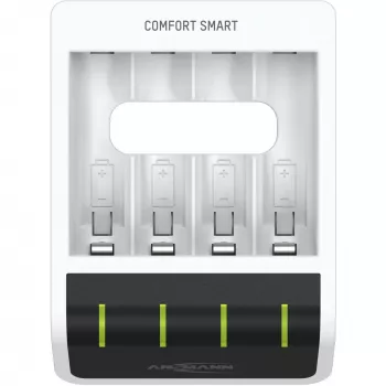 Carregador de pilhas Ansmann Comfort Smart doméstico USB