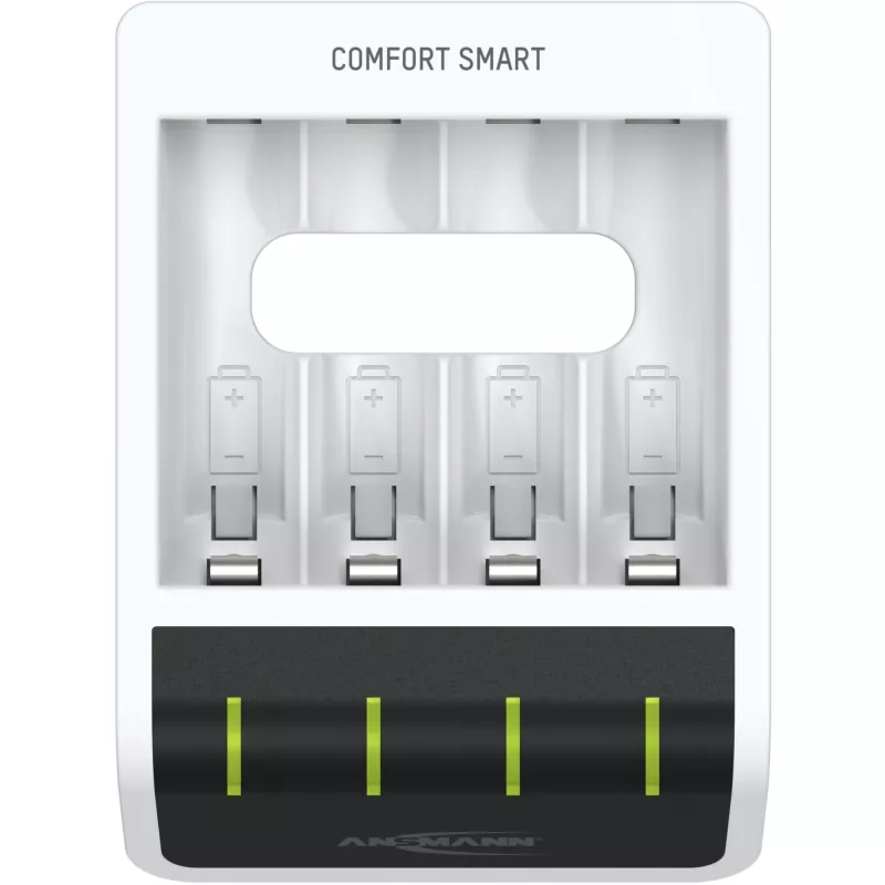 Carregador de pilhas Ansmann Comfort Smart doméstico USB