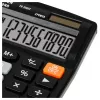 Calculadora de escritório ELEVEN SDC-810NR, visor de 10 dígitos, alimentação dupla, preta