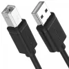 Cabo USB 2.0 Unitek Y-C420GBK, USB-A para USB-B, 3 m, preto