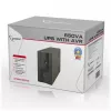 Fonte de alimentação ininterrupta (UPS) Gembird UPS-PC-652A line-interactive 0,65 kVA 390 W 3 saídas AC