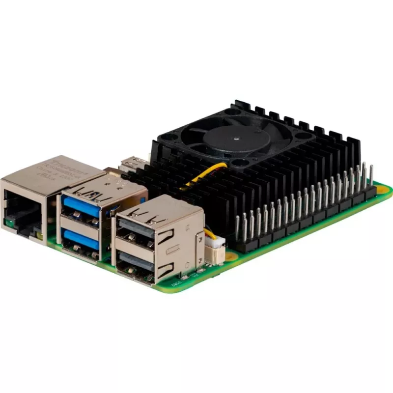 Conjunto de dissipadores Joy-IT RB-heatsink5 preto (RB-heatsink5)