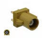 Conector de cabo DeLOCK 89736 FAKRA K castanho