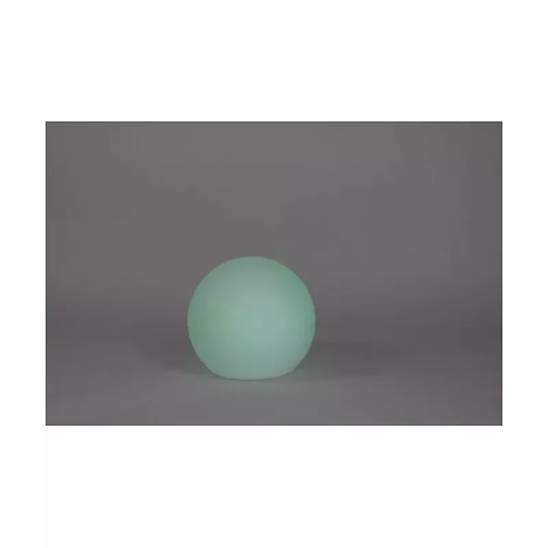 Luminária de chão para exterior Newgarden BULY E27 8W branco polietileno