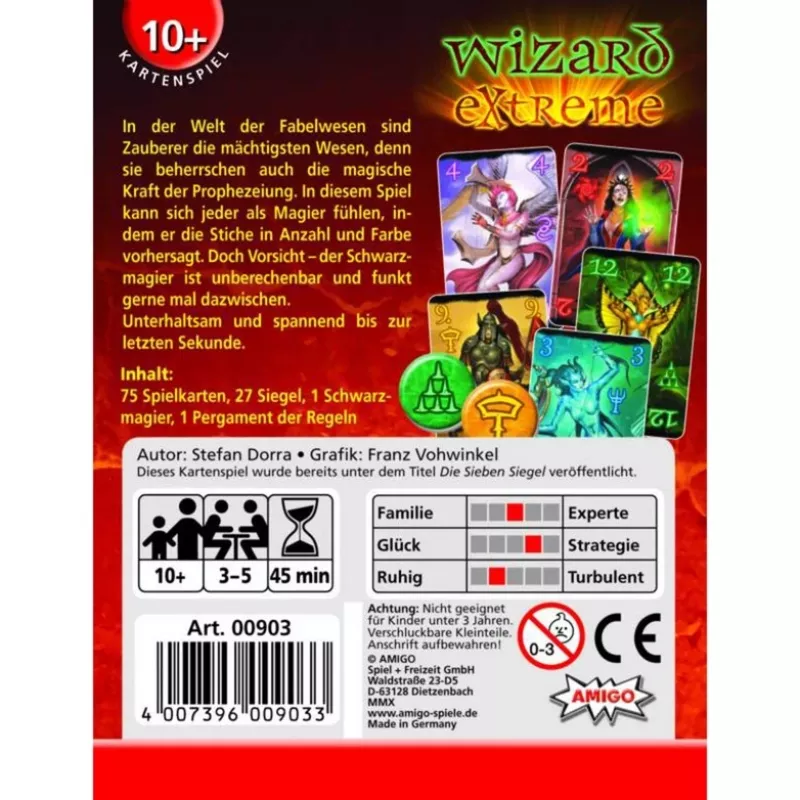 Wizard Extreme, jogo de cartas