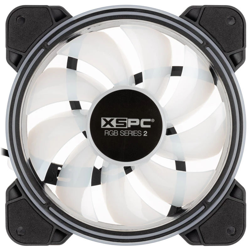 Ventoinha de caixa XSPC 120mm ARGB PWM, RGB Series 2, 120 mm