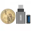 Adaptador de interface/género UNITEK Y-A025CGY USB Type-C para USB Type-A, metal
