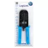 LogiLink WZ0019 alicate de crimpagem multimodular, 8P/6P/4P, preto/azul