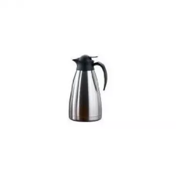 Cafeteira térmica Esmeyer 1,5 l prateado – Esmeyer 1,5 l jarra a vácuo, acabamento em aço inoxidável
