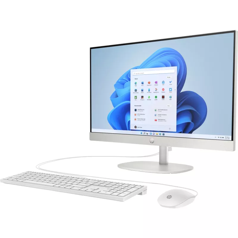 HP AIO PC 24-cr0457ng 60,45 cm 23,8 polegadas FHD Intel Core i5-1335U 16 GB 512 GB SSD UMA - Core i5 - 16 GB (A4EC4EA#ABD)