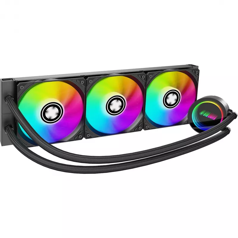 Xilence XC997 Sistema de refrigeração para computador kit de refrigeração líquida para processador 12 cm preto 1 unidade