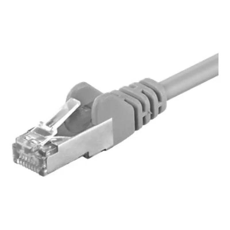 Cabo de rede GOOBAY CAT 5e F/UTP cabo de patch RJ-45 para RJ-45 10 m cinzento