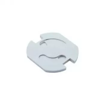 Bloqueio de tomada Bachmann 924.009 branco 5 unid.