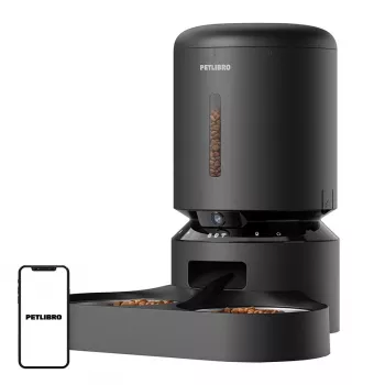 Comedouro Petlibro Granary com câmara e tigela dupla, 5L (preto)