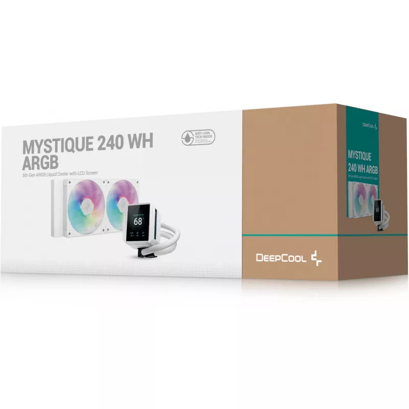 Refrigeração líquida All-in-One DeepCool Mystique 240 WH ARGB