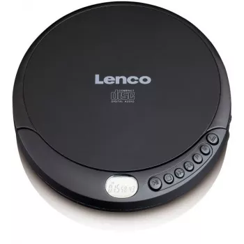 Leitor de CD portátil Lenco CD-010 Preto