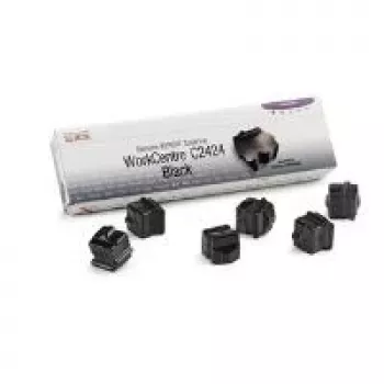 Xerox Genuine Xerox WorkCentre C2424 - preto - tintas sólidas - para WorkCentre C2424