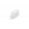 Carregador USB de parede DIGITUS 20W, 1x USB-C, 1x USB-A, entrada 100–240V, branco