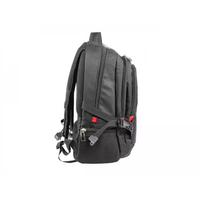 Mochila casual NATEC NTO-1703 preto poliéster