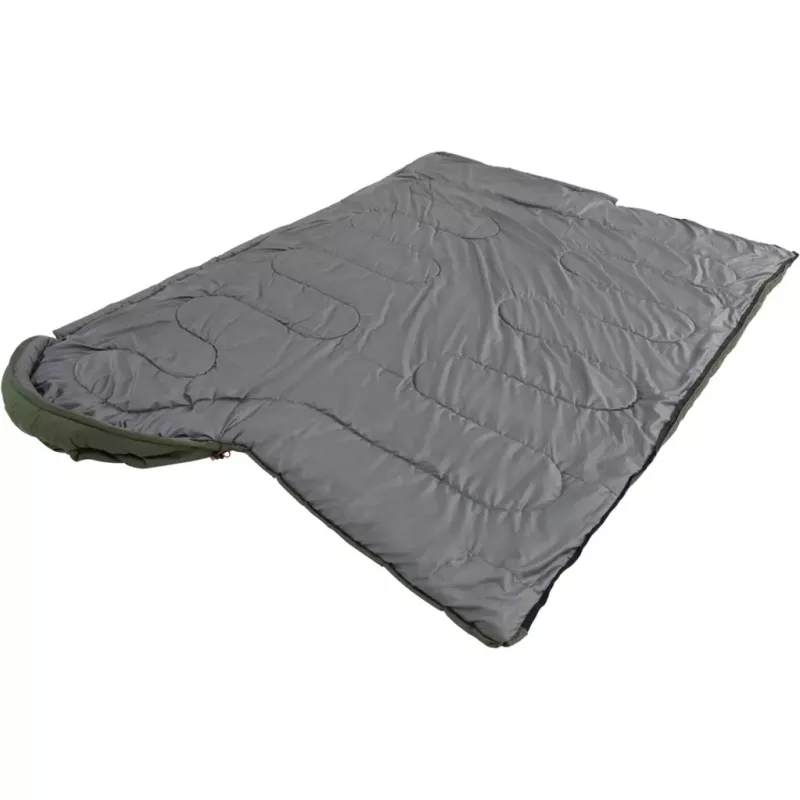Saco de dormir easy camp Raven II Square -3°C, verde-azeitona, modelo 240208