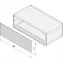 SCHROFF frente em U EMC 3U 84HP - acessório para rack (24572606)