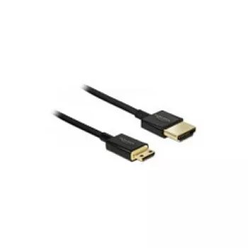 Cabo HDMI DeLOCK HDMI-A/HDMI-C 0,5 m