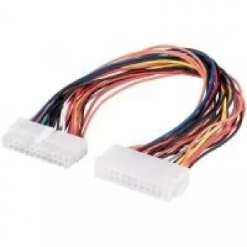 Cabo de alimentação interno para PC Wentronic Goobay, 0,3 m - ficha de 24 pinos > conector fêmea de 24 pinos (93239)