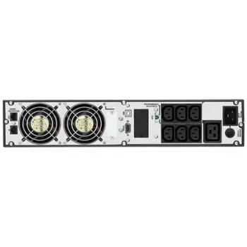 UPS de rack fsp/fortron CHAMP 3K RACK — 3000 VA, 2400 W, 110–300 V, ±1% em modo bateria, 4 saídas AC, USB