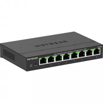 NETGEAR MS308E não gerido 2.5G Ethernet (100/1000/2500) preto