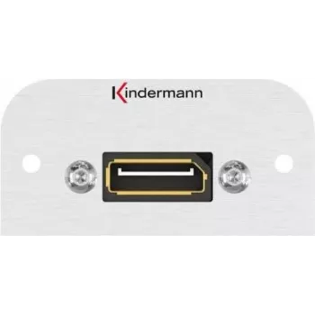 Kindermann 7441000588 módulo de tomada DisplayPort alumínio (7441000588)