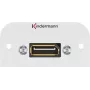 Kindermann 7441000588 módulo de tomada DisplayPort alumínio (7441000588)