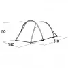 Tenda para 2 pessoas Easy Camp Hemsedal 2