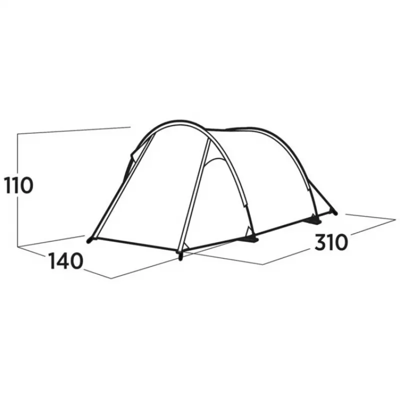 Tenda para 2 pessoas Easy Camp Hemsedal 2